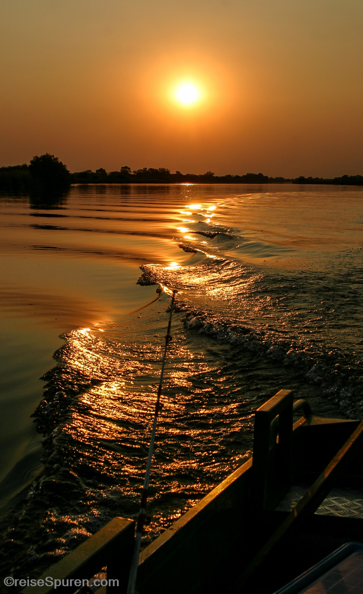 Angeltour auf dem Okavango